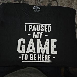 Men's funny t-shirt black-Size L